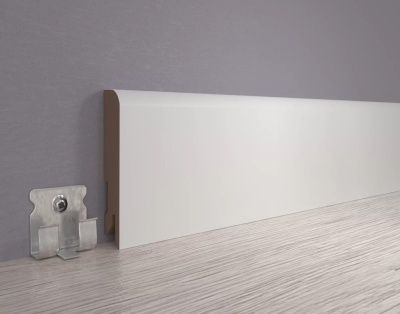 МДФ - плинтус Напольный плинтус - АКСЕССУАРЫ Плинтус - CLASSIC / Лука