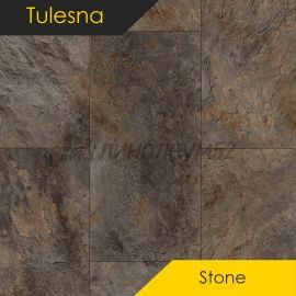 ТУЛЕСНА - КАМЕНЬ / STONE / 608*304*4.0 - Tulesna (Тулесна) Кварцвинил - КАМЕНЬ / ХРОМ ХАРБОР 1009-4