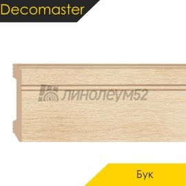 Плинтус - D105 / DECOMASTER -  Плинтус DECOMASTER D105 - БУК 71 / ПВХ