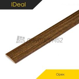 Пороги ПВХ IDeal - МЕЖКОМНАТНЫЕ ПОРОГИ - iDeal Напольный порог - ИДЕАЛ ИЗИ / ОРЕХ КЛАССИЧЕСКИЙ 291