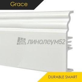 Плинтус - DURABLE SMART / Grace - Grace Плинтус DURABLE SMART - 100B / ПВХ