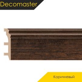 Плинтус - D232 / DECOMASTER -  Плинтус DECOMASTER D232 - КОРИЧНЕВЫЙ 966 / ПВХ