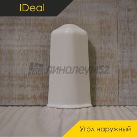 Фурнитура для плинтусов - АКСЕССУАРЫ - iDeal Наружный угол под плинтус - IDEAL DECONIKA / ФУРНИТУРА