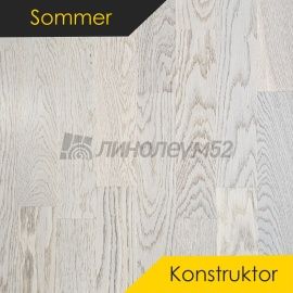 Паркет - KONSTRUKTOR / Tarkett - Sommer by Tarkett Паркет KONSTRUKTOR - Дуб ХАНАСКОГ / NO BRUSH