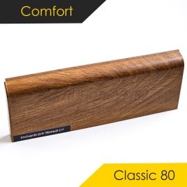 Плинтус - CLASSIC 80 / Comfort - Comfort Плинтус COMFORT CLASSIC 80 - ТЕМНЫЙ 217 / ПВХ