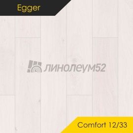 Дизайн - Egger (Эггер) Ламинат 12/33 - COMFORT / ДУБ ВУД-ФЬОРД БЕЛЫЙ EC1023
