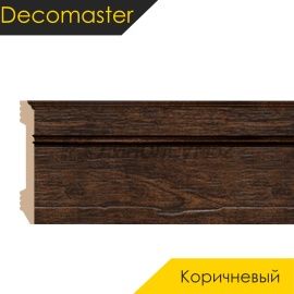 Плинтус - D105 / DECOMASTER -  Плинтус DECOMASTER D105 - КОРИЧНЕВЫЙ 966 / ПВХ