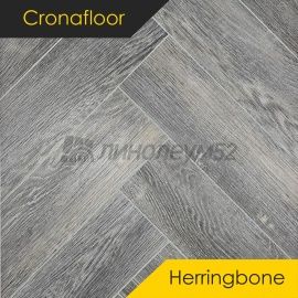 CRONAFLOOR - HERRINGBONE / 640*128*4.5 - Cronafloor Кварцвинил - HERRINGBONE / ДУБ БОРДО