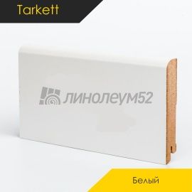 Плинтус - DEARTIO / Tarkett - Tarkett Плинтус Deartio ECONOM - W02-100 Белый / МДФ