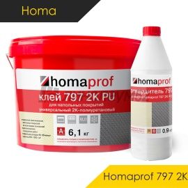Клей для искусственной травы - КЛЕЙ И ХОЛОДНАЯ СВАРКА - Homa Универсальный клей - HOMA / HOMAKOLL 797 2K PU