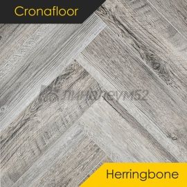 CRONAFLOOR - HERRINGBONE / 640*128*4.5 - Cronafloor Кварцвинил - HERRINGBONE / ДУБ РЕЙМС