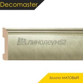 Плинтус - D005 / DECOMASTER -  Плинтус DECOMASTER D005 - ЗОЛОТО МАТОВЫЙ 373 / ПВХ