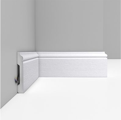 ПВХ - плинтус Напольный плинтус - АКСЕССУАРЫ Плинтус - D005 / DECOMASTER