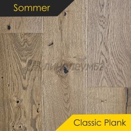 Паркет - CLASSIC PLANK / Tarkett - Sommer by Tarkett Паркет CLASSIC PLANK - Дуб НЕРО 1200 / BRUSH